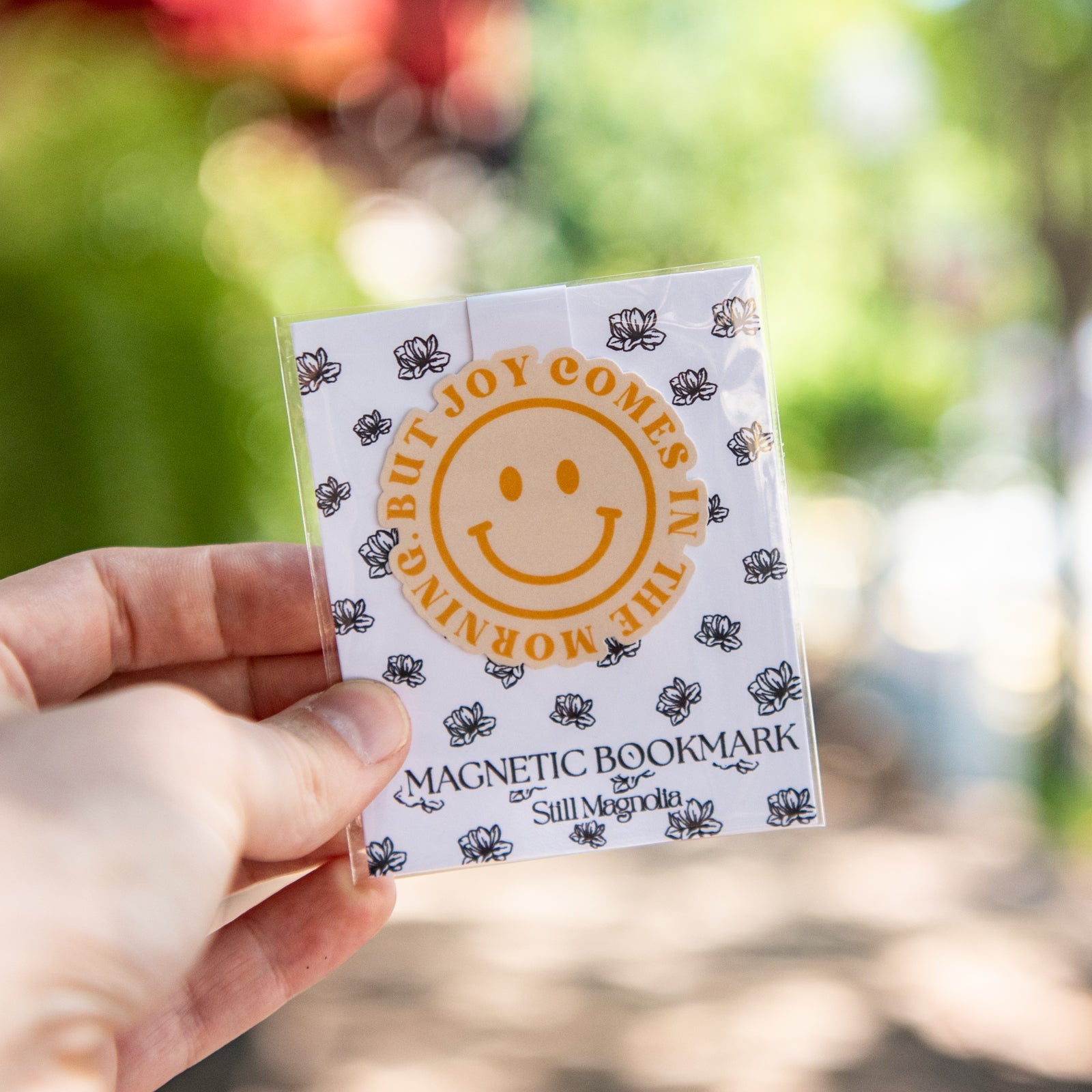 But Joy Comes In The Morning - Magnetic Bookmark by Still Magnolia, Southern home decor main product photo