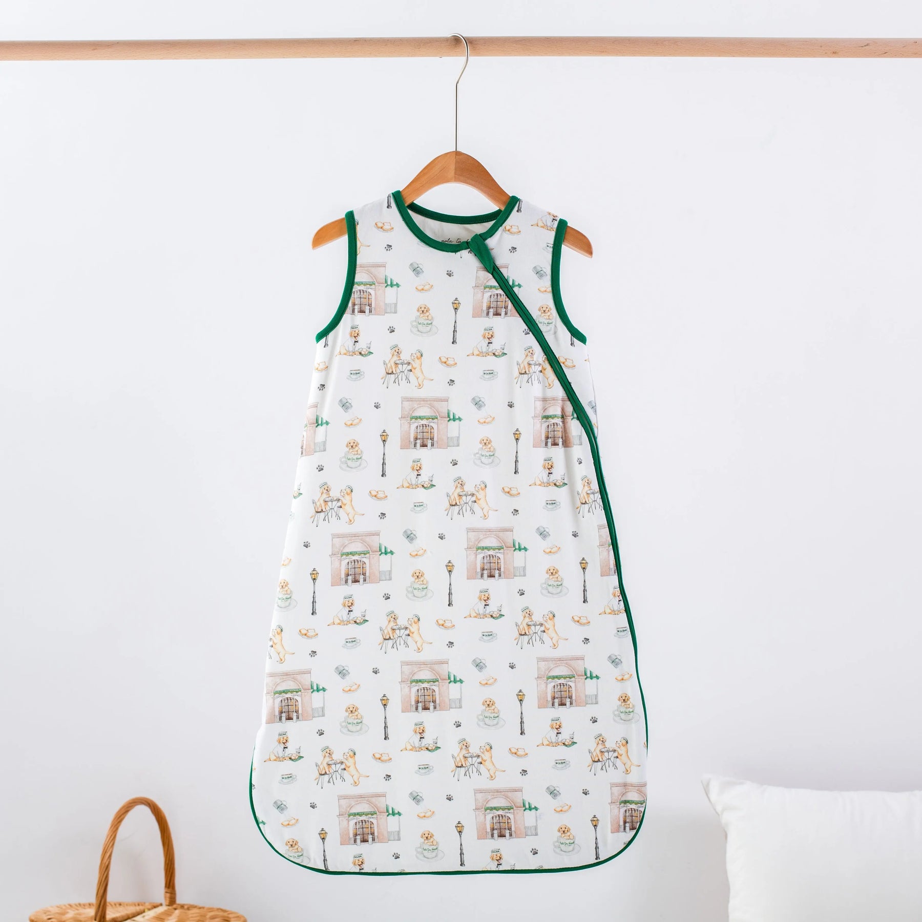 Powdered Sugar & Puppies Sleep Sack Nola Tawk