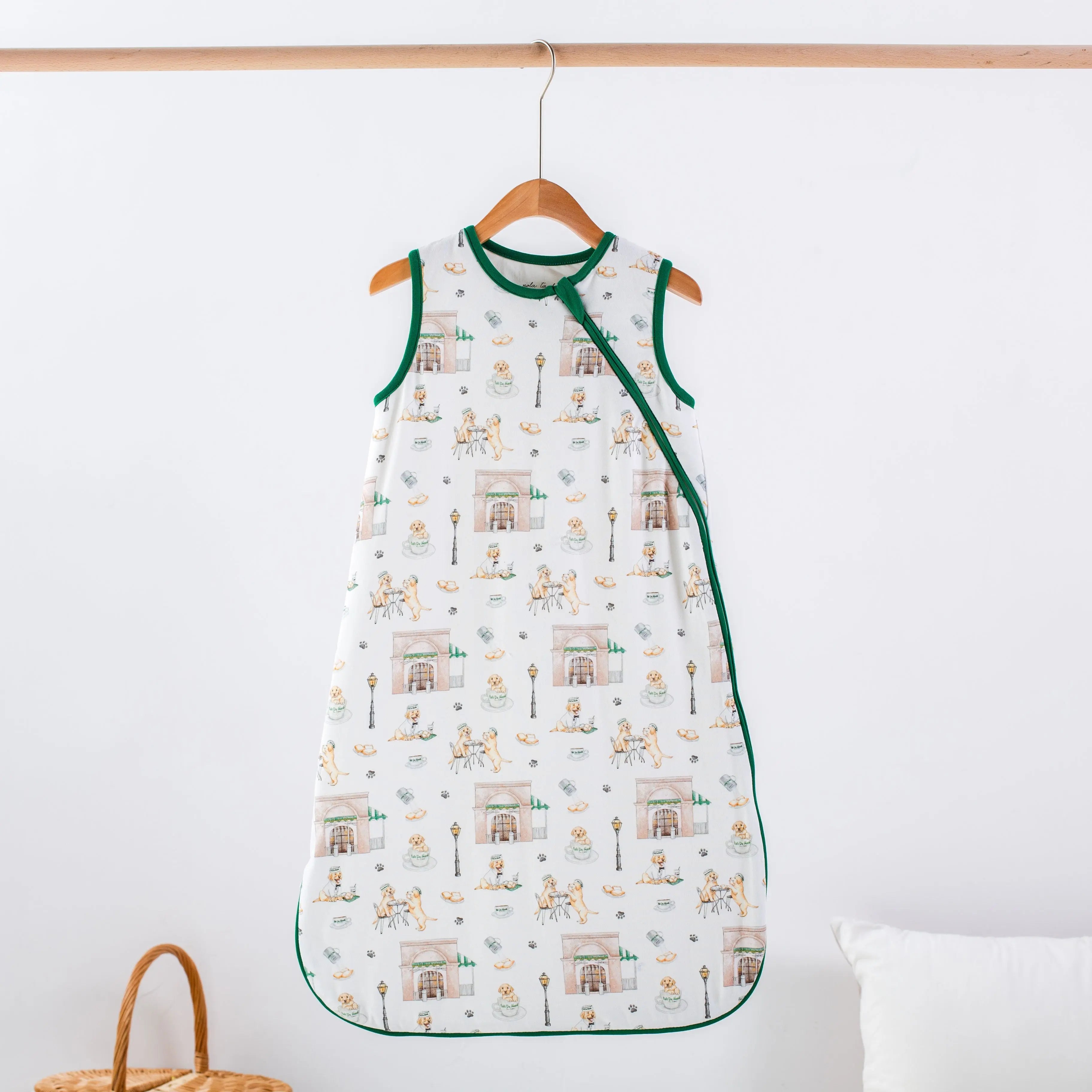 Powdered Sugar & Puppies Sleep Sack Nola Tawk
