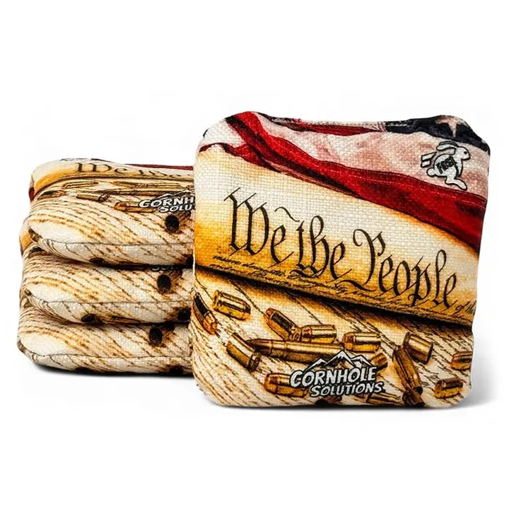 Pro Style REC Cornhole Bags – Regulation 6"x6" – Set of 4