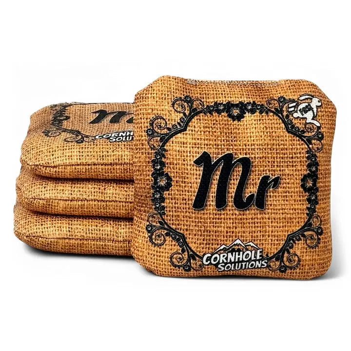 Pro Style REC Cornhole Bags – Regulation 6"x6" – Set of 4