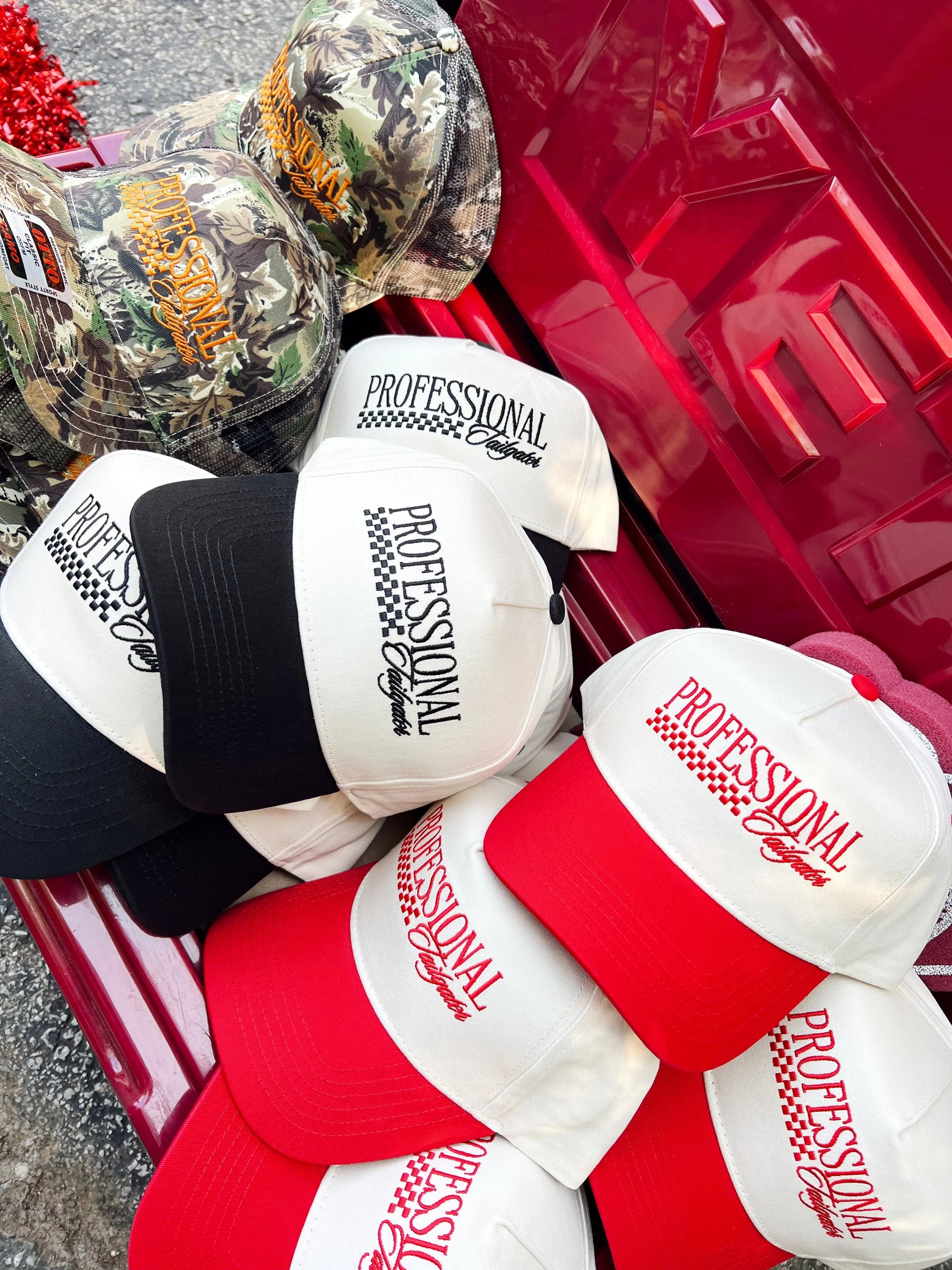 Professional Tailgater - Vintage Trucker Hat KenzKustomz