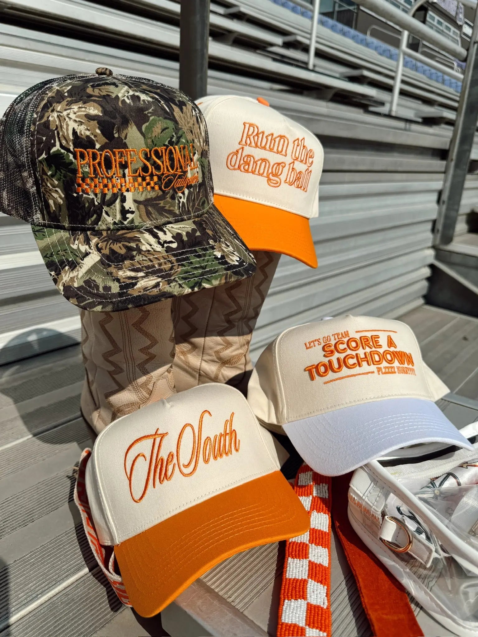 Professional Tailgater - Vintage Trucker Hat KenzKustomz
