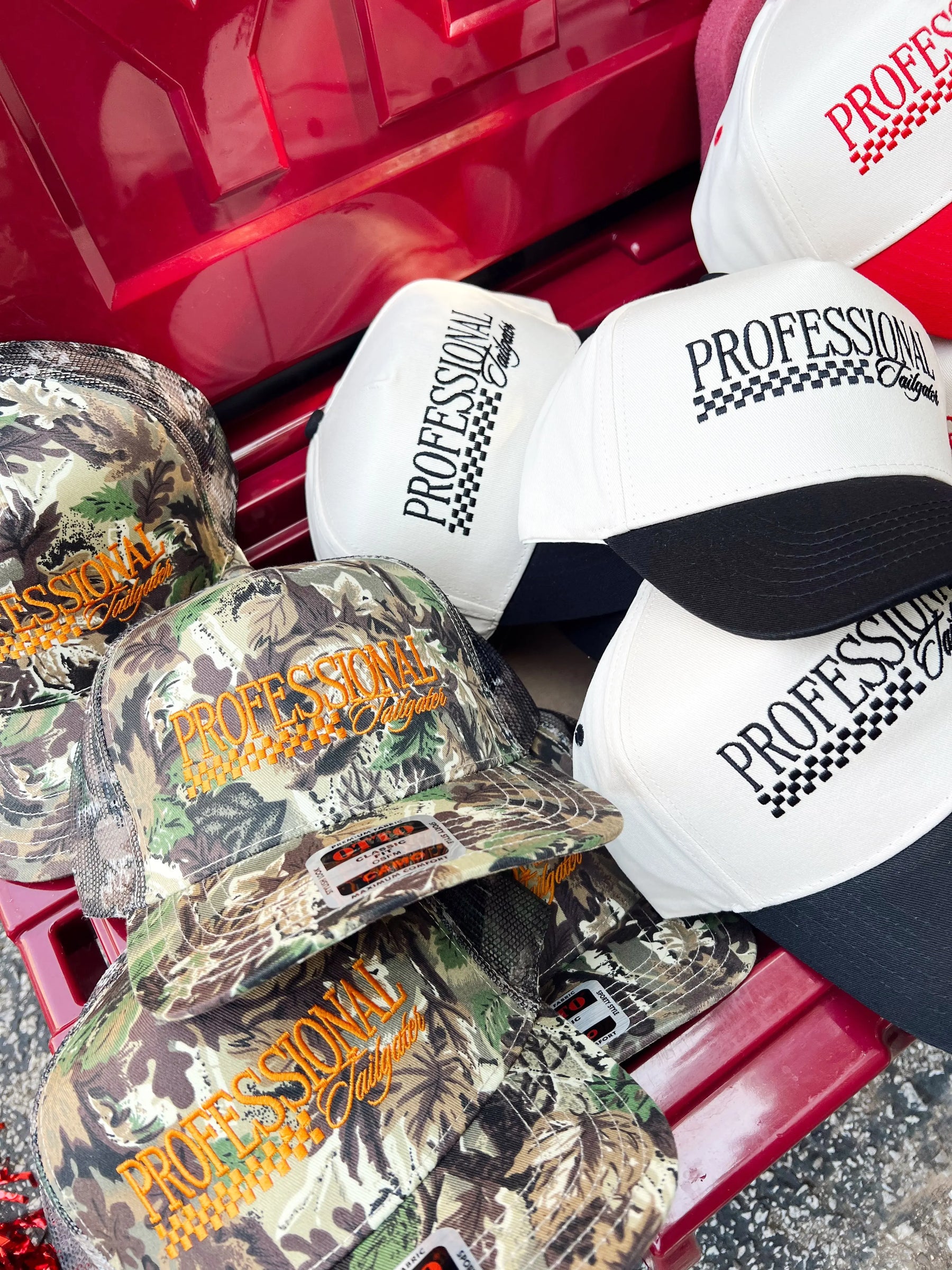 Professional Tailgater - Vintage Trucker Hat KenzKustomz