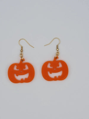 Pumpkin Earrings EverLee Creations