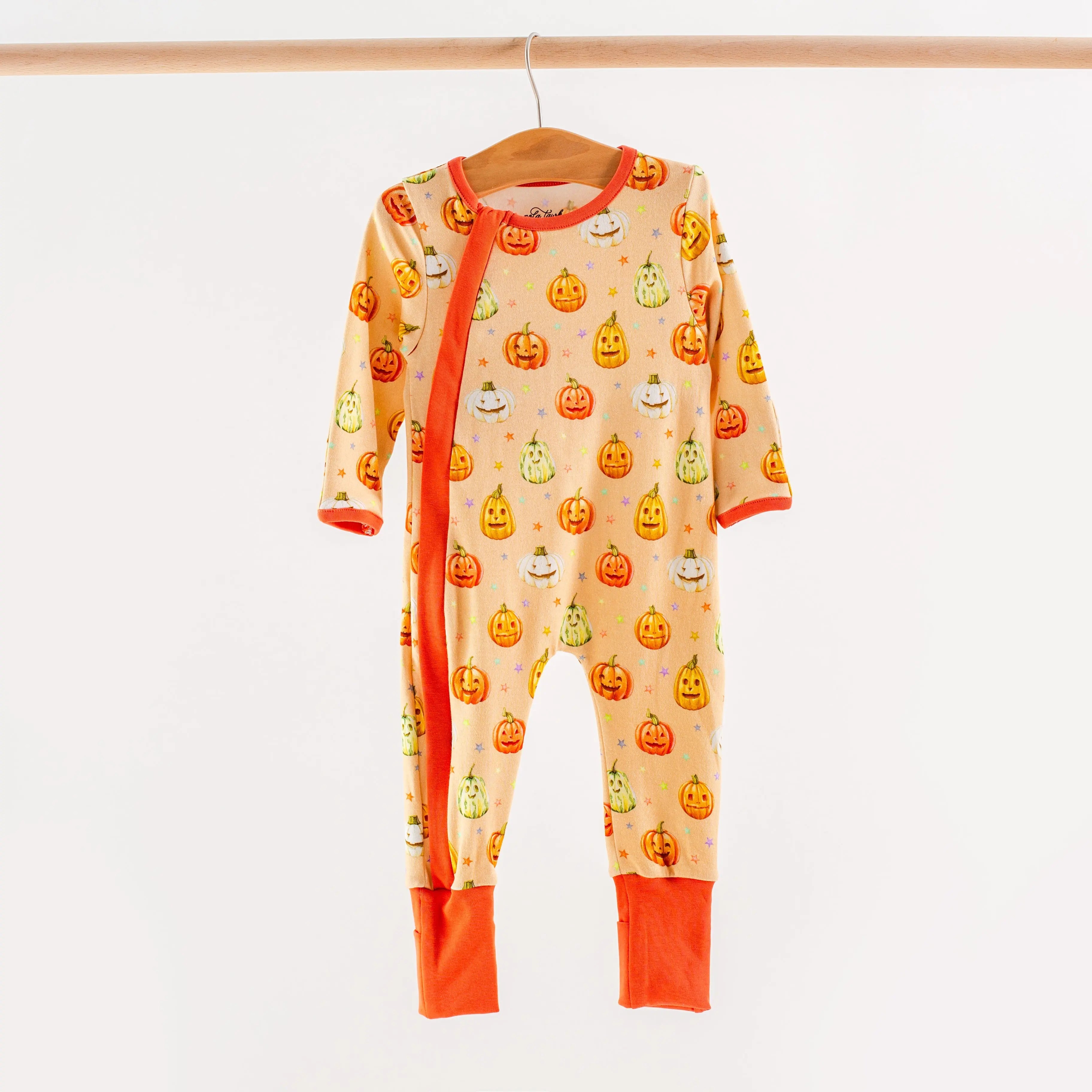 Pumpkin Pals Organic Cotton Kids Pajamas Nola Tawk