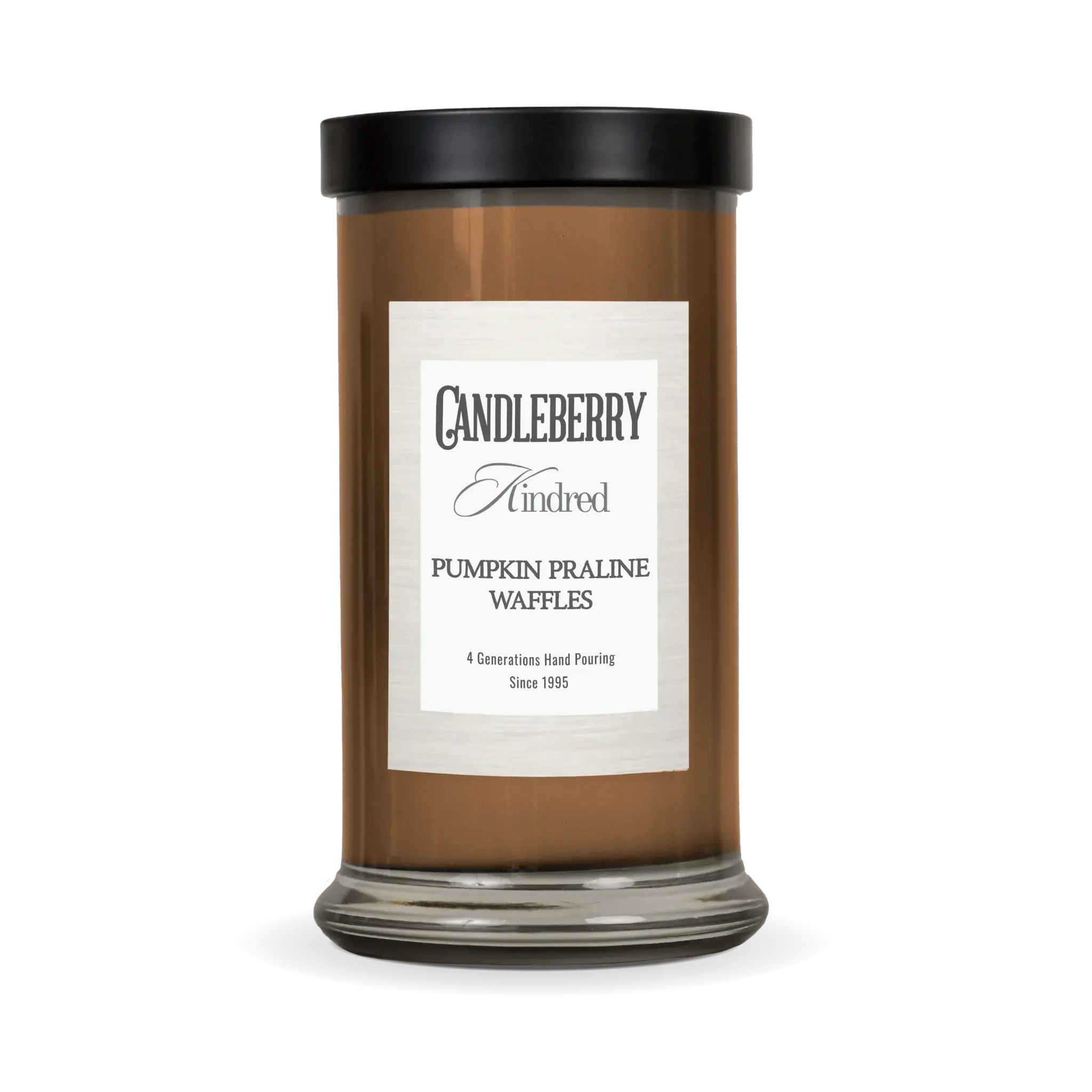 Pumpkin Praline Waffles™, Kindred, Large Jar Candle (Collective) The Candleberry® Candle Company