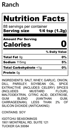 Igotchu Ranch seasoning by Igotchu Seasonings, Southern food gift detail photo 3