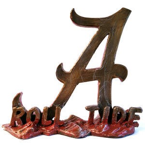 Alabama Crimson Tide Cast Bronze "A"