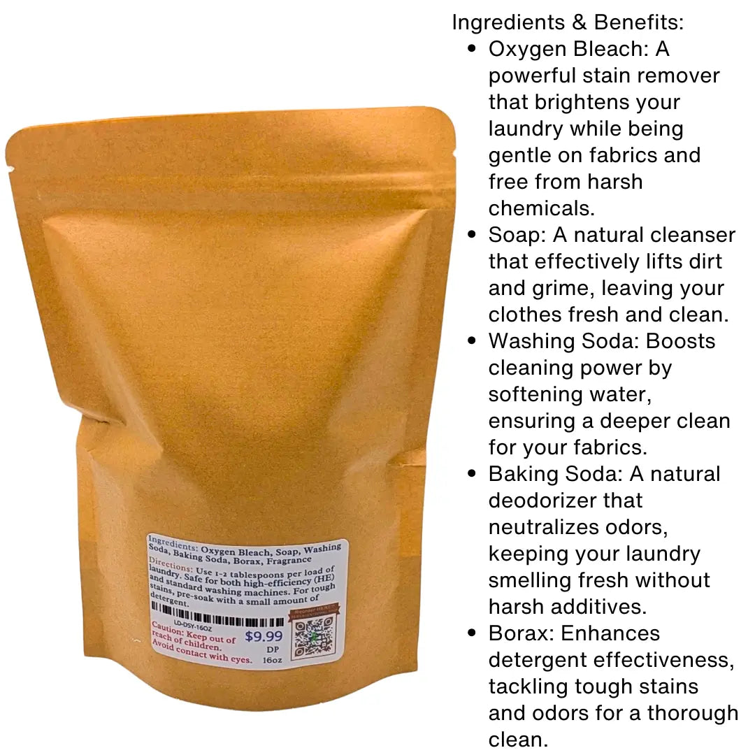 🤍 ResilWash™ Powder Laundry Detergent – Daisy™ | Fresh Playful Clean – ResilScents™ ResilScents