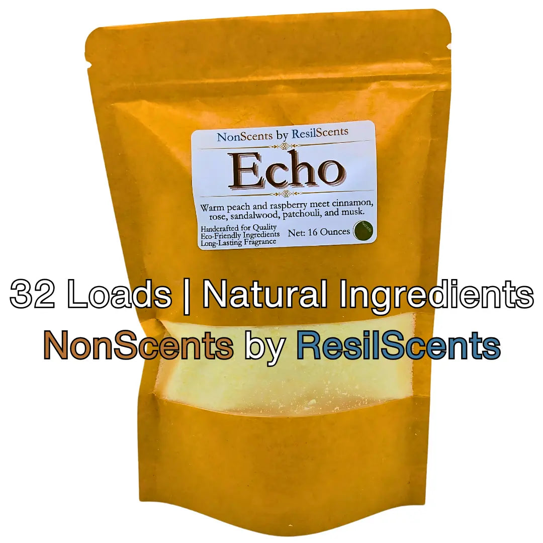 🤍 ResilWash™ Powder Laundry Detergent – Echo™ | Bold Clean Confidence – ResilScents™ ResilScents