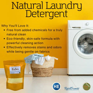 🤍 ResilWash™ Powder Laundry Detergent – Echo™ | Bold Clean Confidence – ResilScents™ ResilScents