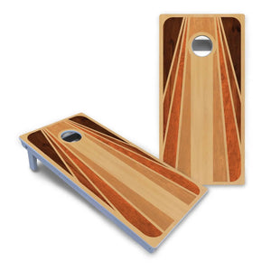 Retro Wood Cornhole Boards - All Weather Series Cornhole Solutions