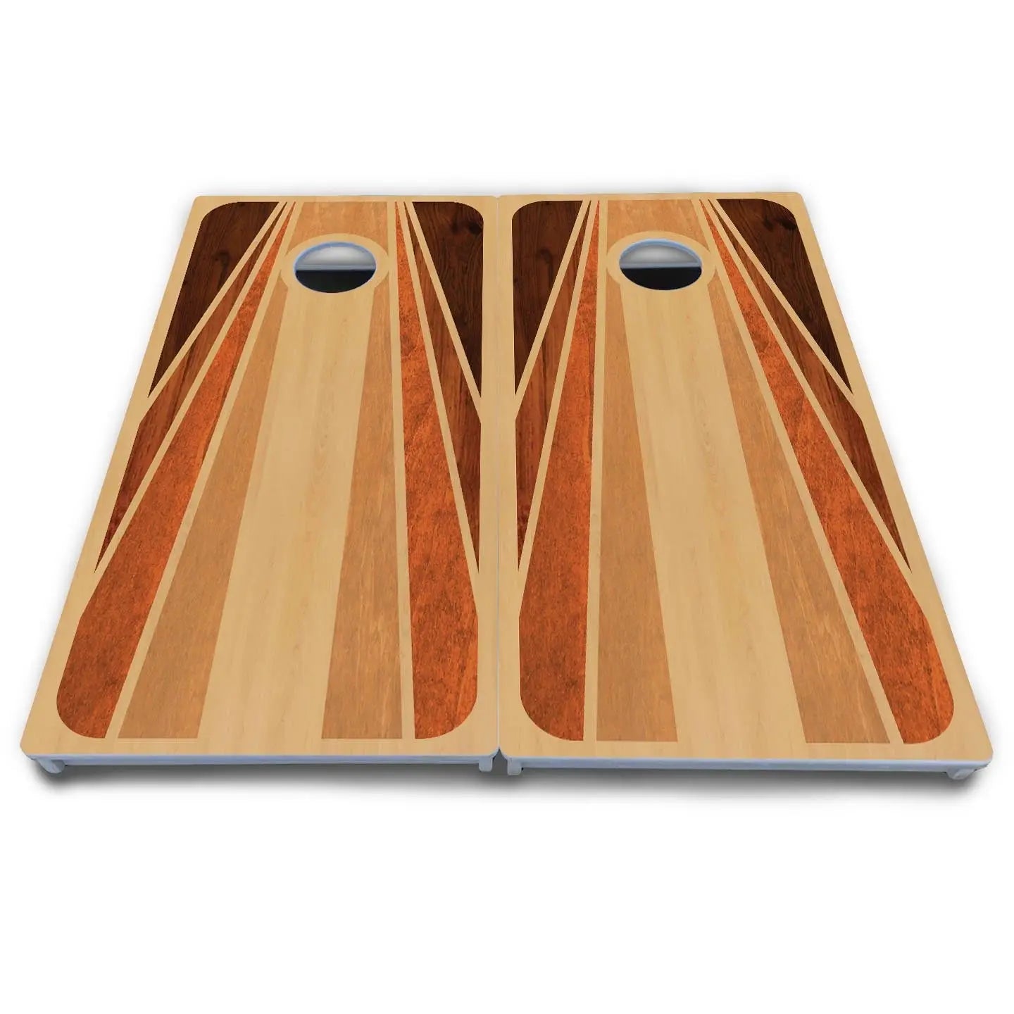 Retro Wood Cornhole Boards - All Weather Series Cornhole Solutions