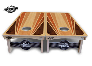 Retro Wood Cornhole Boards - Pro Solution Lite Series Cornhole Solutions