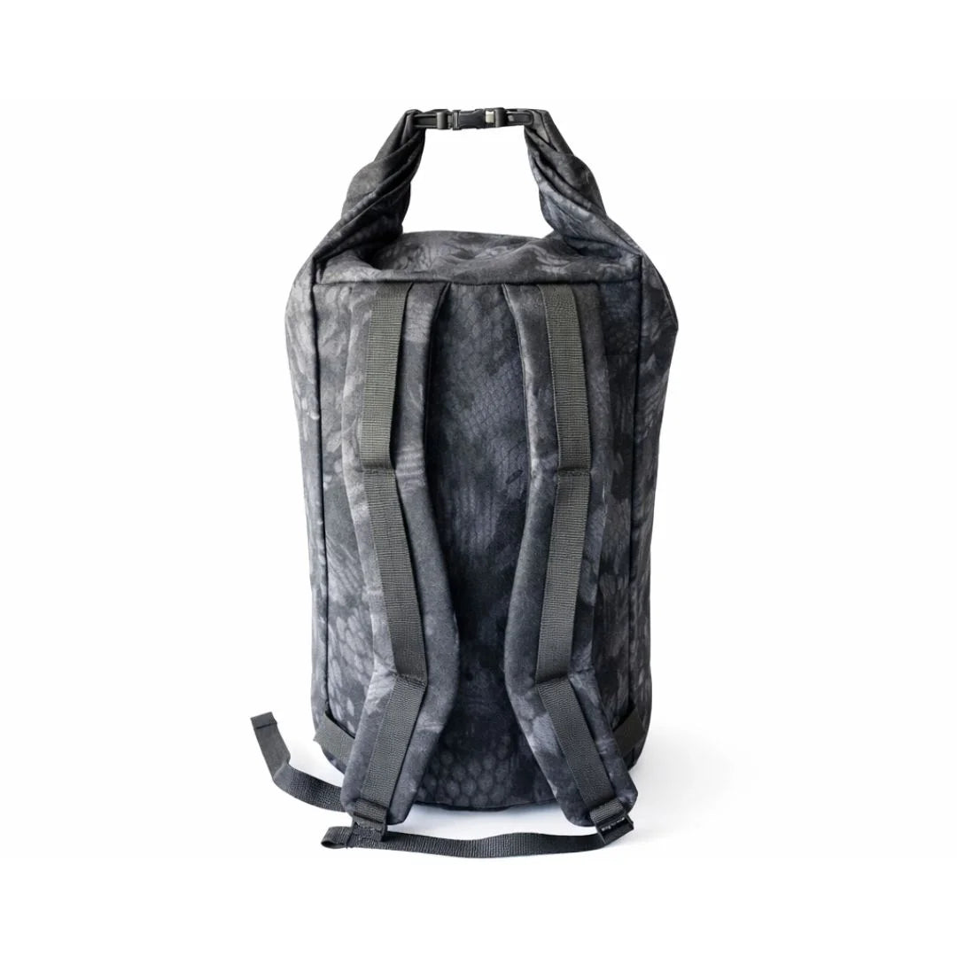 Roll Top Duffle Backpack by Recycled Firefighter
