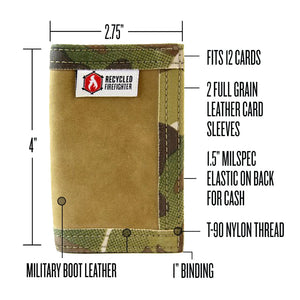 Rookie Wallet - Combat Boot Leather Edition