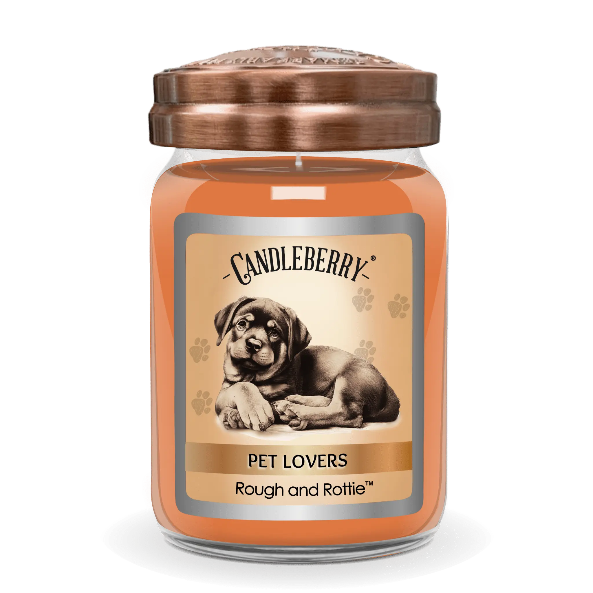 Rough and Rottie™ - Large Jar Candle (Collective) The Candleberry® Candle Company