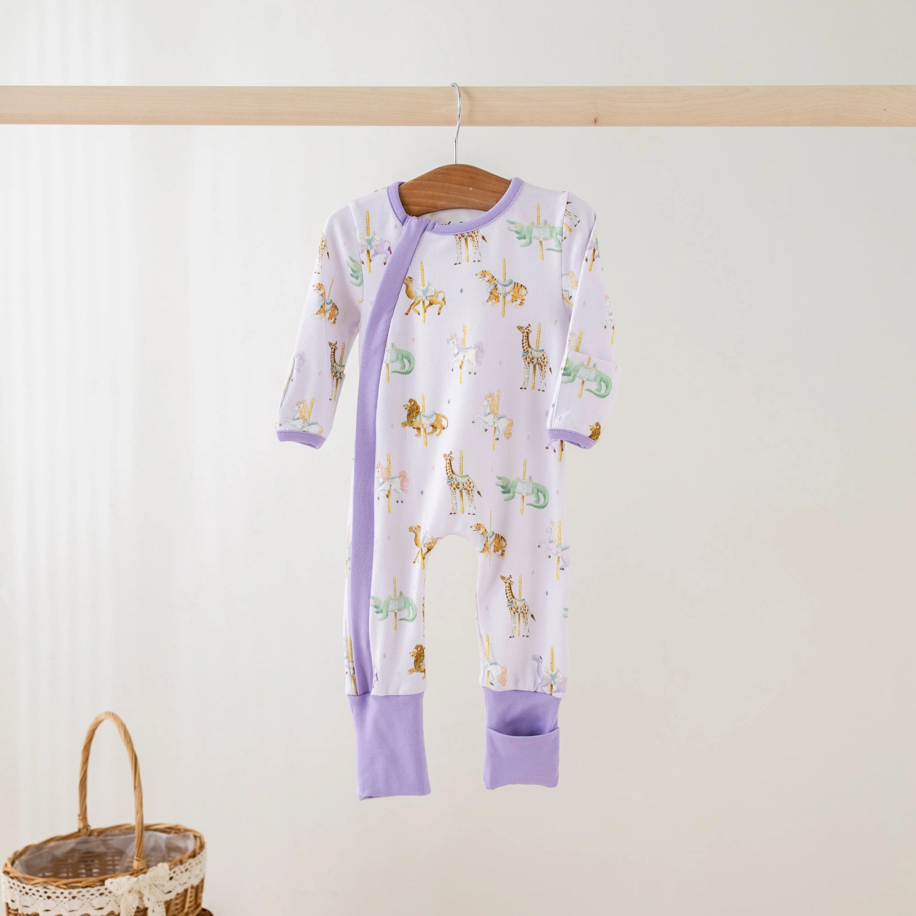 Round & Round We Go Organic Cotton Pajamas Nola Tawk