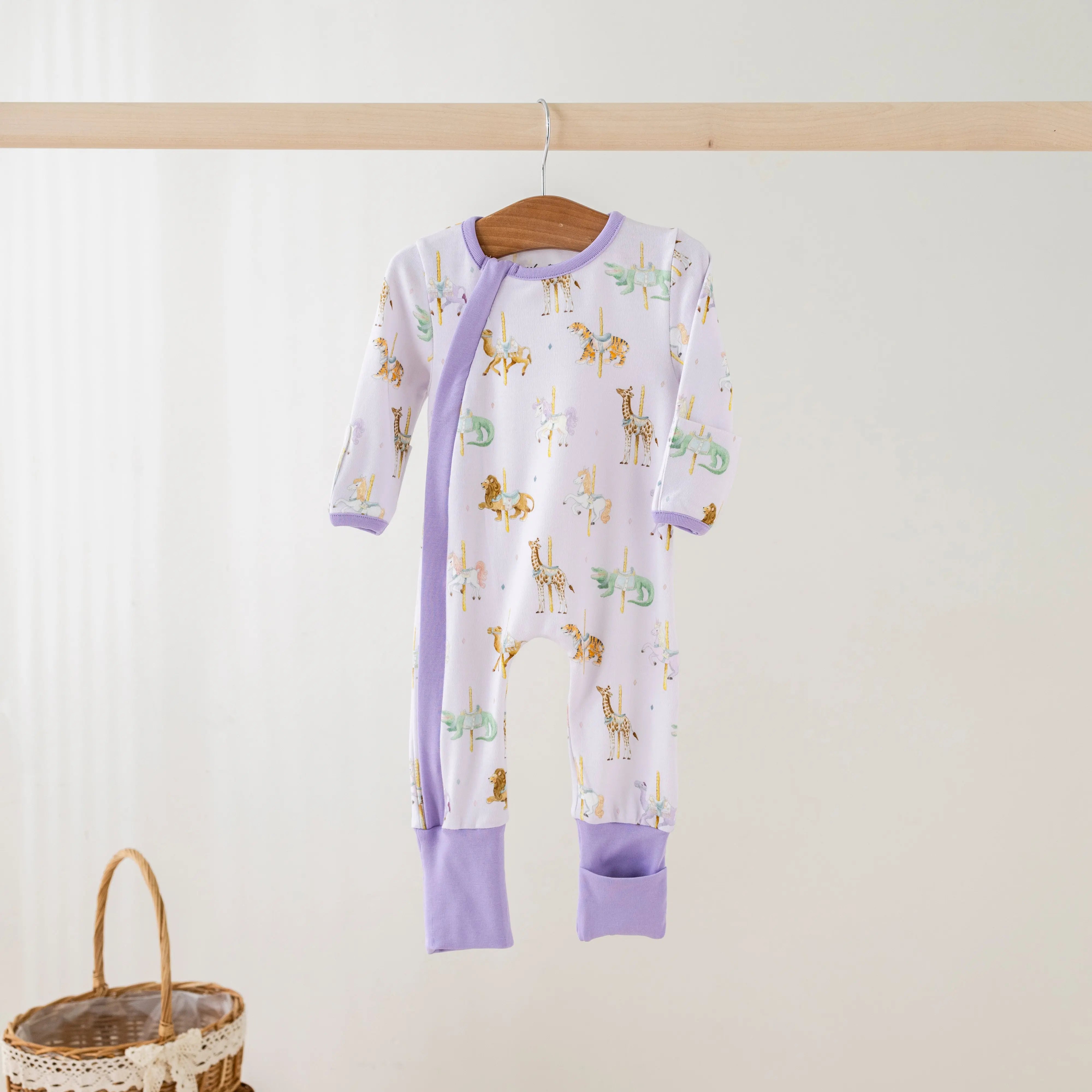 Round & Round We Go Organic Cotton Pajamas Nola Tawk