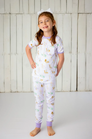 Round & Round We Go Organic Cotton Pajamas Nola Tawk