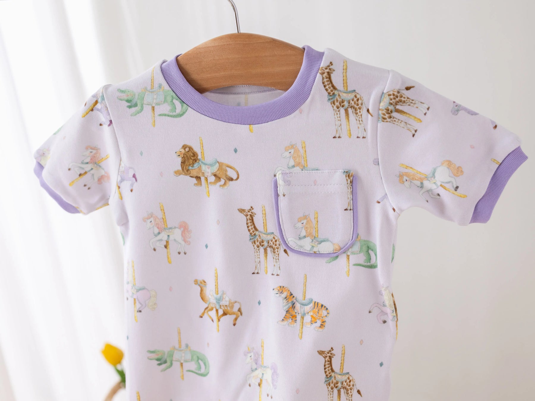 Round & Round We Go Organic Cotton Pajamas Nola Tawk