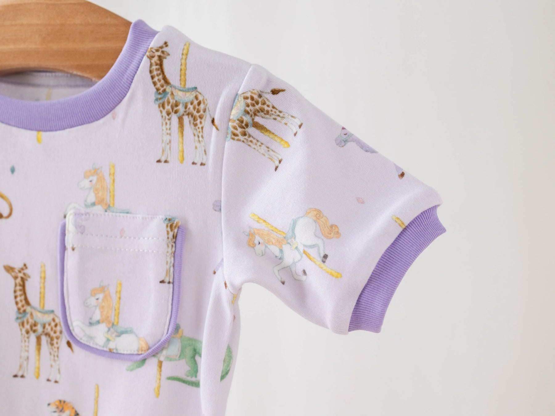 Round & Round We Go Organic Cotton Pajamas Nola Tawk