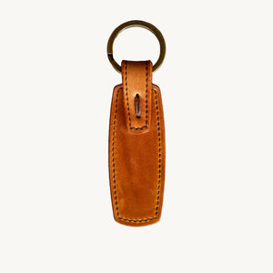 Rover Key Ring - Natural Horween Shell Cordovan Loyal Stricklin