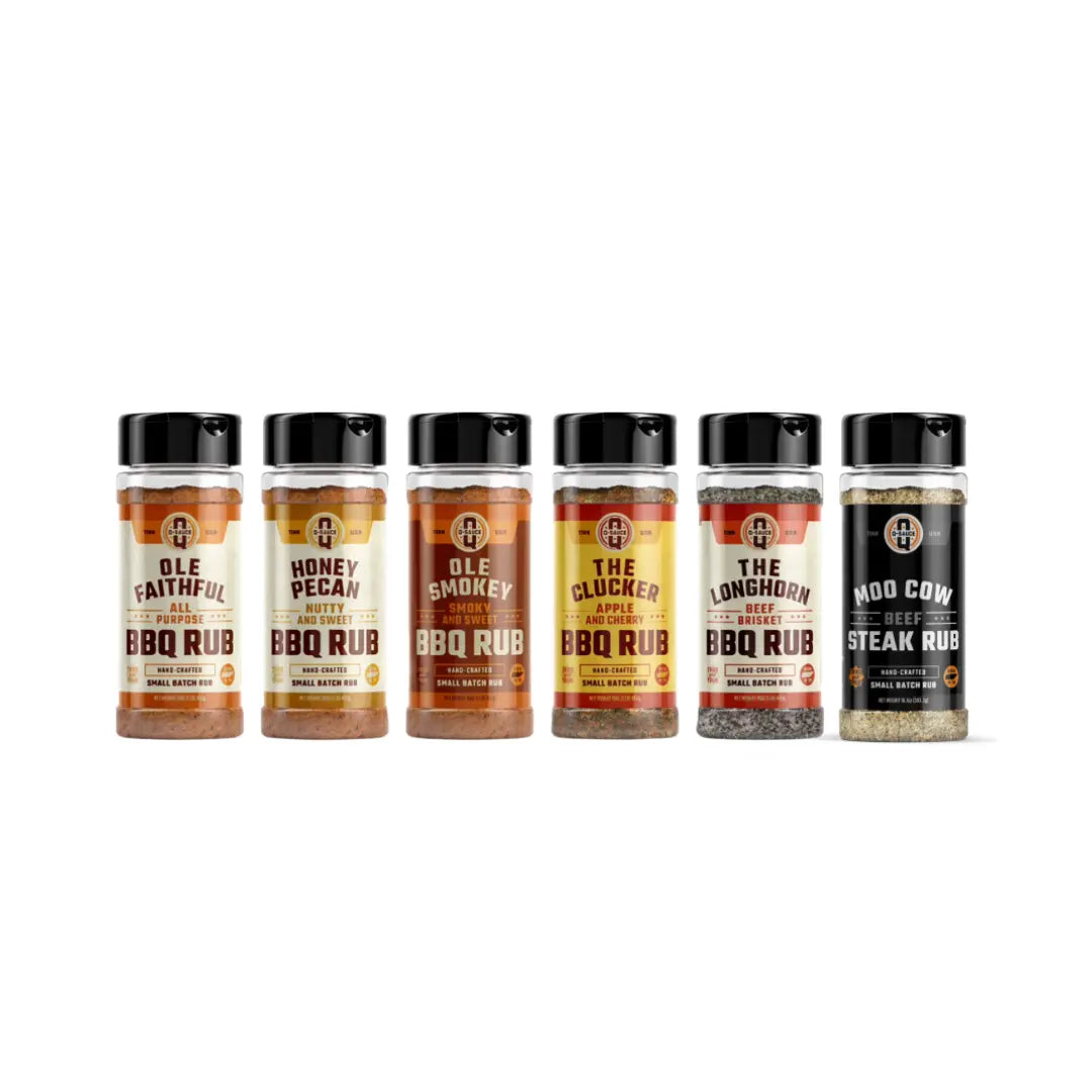 Rub Sampler Q Sauce
