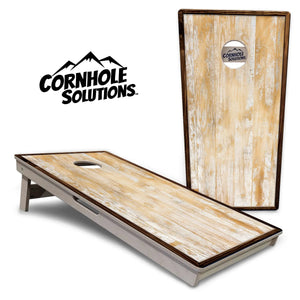 Rustic Frame Wood Cornhole Boards - Professional Tournament Series Cornhole Solutions
