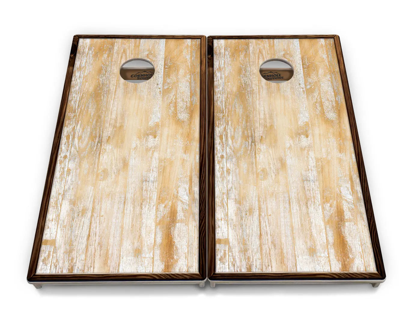 Rustic Frame Wood Cornhole Boards - Professional Tournament Series Cornhole Solutions