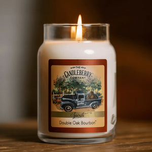 SPIRITS - Double Oak Bourbon™, Large Jar Candle (Collective) The Candleberry® Candle Company