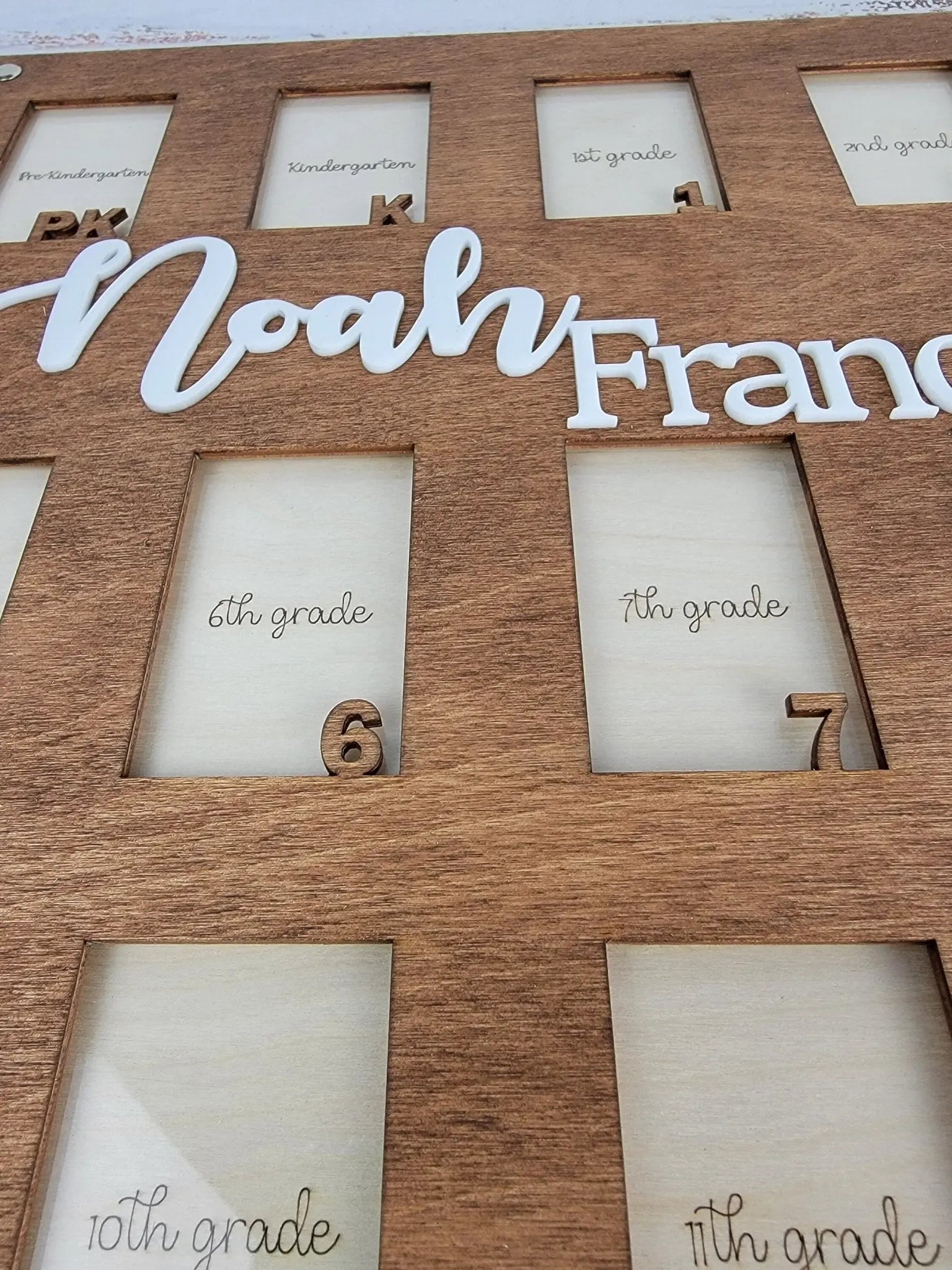 School Years Photo Frame EverLee Creations