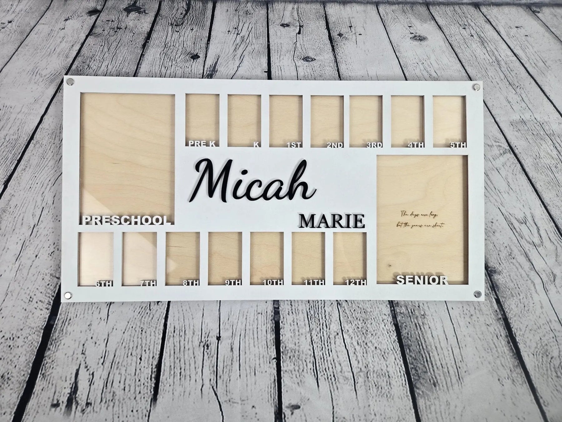 School Years Photo Frame PreSchool & PreK EverLee Creations