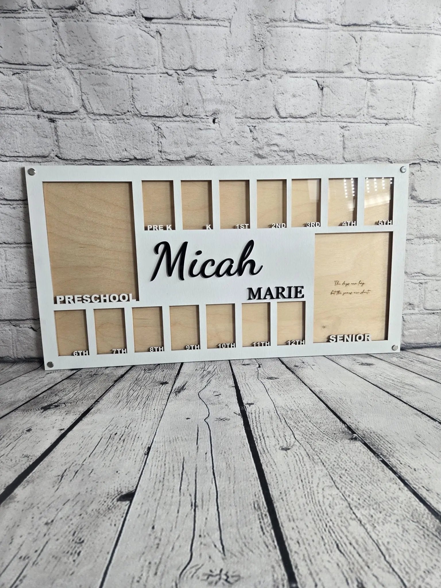School Years Photo Frame PreSchool & PreK EverLee Creations