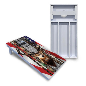 Scope Deer & Fish Cornhole Boards - All Weather Series Cornhole Solutions