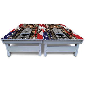 Scope Deer & Fish Cornhole Boards - All Weather Series Cornhole Solutions