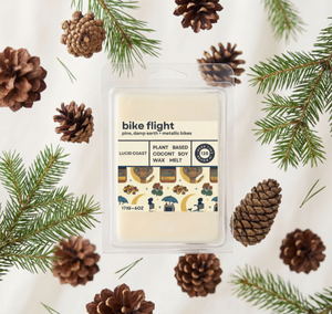 Bike Flight Wax Melt by Lucid Coast Co. product image 1