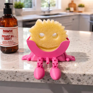 Scrub Daddy Sponge Holder with Hanging Feet | 3D Printed Sink Caddy The Tween Space