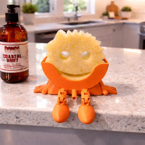 Scrub Daddy Sponge Holder with Hanging Feet | 3D Printed Sink Caddy The Tween Space
