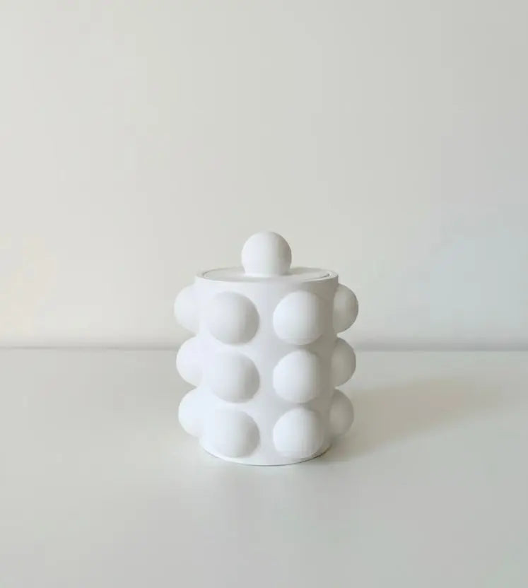 Sculpted Dot Candle - Main Street Collective