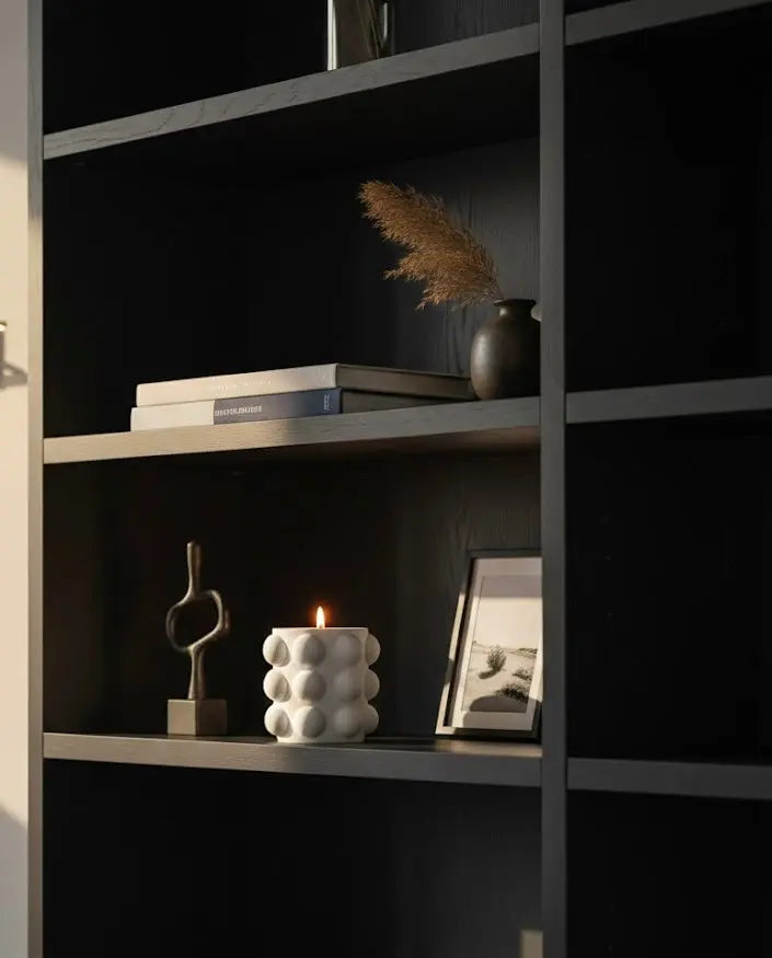 Sculpted Dot Candle - Main Street Collective