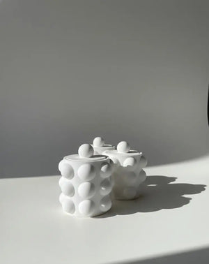 Sculpted Dot Candle - Main Street Collective