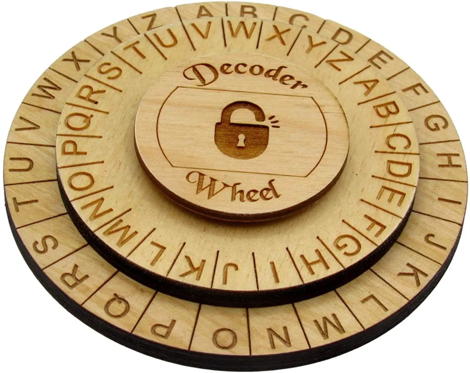 Secret Decoder Wheel for Kids | Escape Room Party Puzzle Creative Escape Rooms