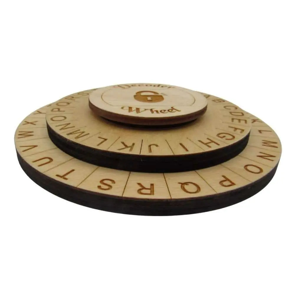Secret Decoder Wheel for Kids | Escape Room Party Puzzle Creative Escape Rooms