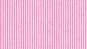 Pink and white vertical striped seersucker fabric texture for napkins.