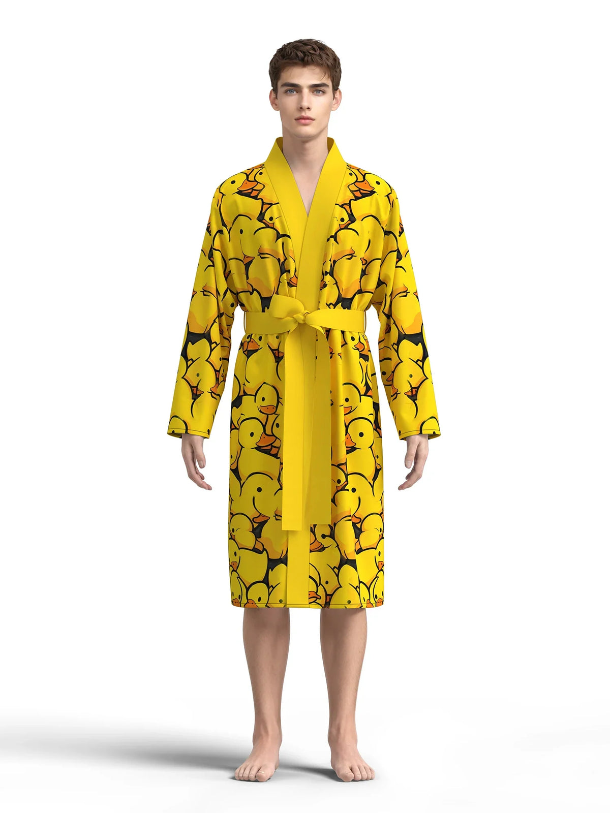 Fun Rubber Ducky Robe by The Mississippi Mermaid Mercantile - view 4