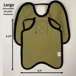 Hen Saver Chicken Saddle for Hens with Shoulder Protectors (Made in USA Hen Apron)