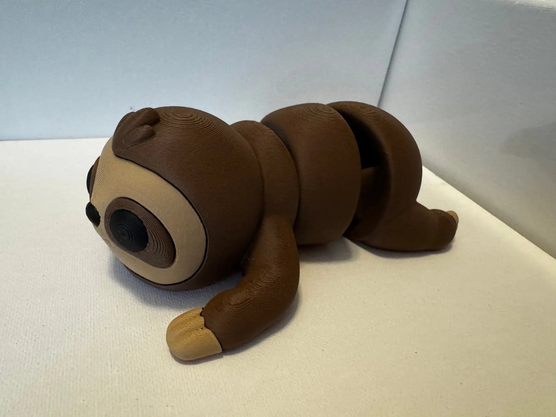 3D Printed Sloth Fidget Toy - Articulated Sensory Toy by Mushroom Lady Co