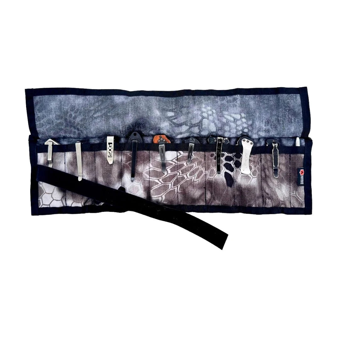 Small (Skinny) Tool Roll - Cordura Edition detail view by Recycled Firefighter